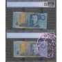 1993 & 98 $10 Matching Pair PCGS 66 68 OPQ