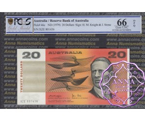 1979 $20 R407a Knight/Stone PCGS 66 OPQ