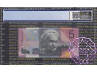 2001 $5 R219F Macfarlane/Evans PCGS 68 OPQ