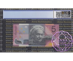 2001 $5 R219L Macfarlane/Evans PCGS 68 OPQ