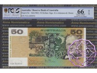 1983 $50 R508 Johnston/Stone PCGS 66 OPQ