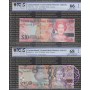 Cayman 2010 $1,5,10,25,50,100 Full Matching Set PCGS66-68 OPQ