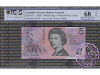 2006 $5 220dF Macfarlane/Henry PCGS 68 OPQ
