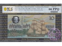 1988 R310bL $10 2nd issue AB57 Johnston/Fraser PCGS 66 PPQ
