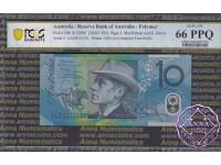 2003 $10 R320bF AA03 Macfarlane/Henry PCGS 66 OPQ