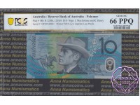 2003 $10 R320bL DF03 Macfarlane/Henry PCGS 66 OPQ