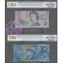 1994 $5 & $10 AA94 Matching Pair PCGS 66 PPQ