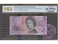 2012 $5 222aL EA12 Stevens/Parkinson PCGS 66 OPQ