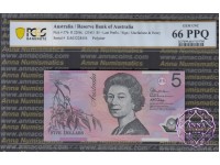 2003 $5 220bL Macfarlane/Henry PCGS 66 PPQ