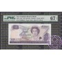 New Zealand 1989 D.T.Brash $1-$50 Matching Serial Set PMG65-67 EPQ