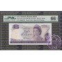 New Zealand 1967 R.N.Fleming $1-$20 UNC First Prefix Low Serials PMG 65-67 EPQ