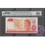 New Zealand 1967 R.N.Fleming $1-$20 UNC First Prefix Low Serials PMG 65-67 EPQ