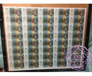 1994 Mc $10 U16 Fraser/Cole Uncut of 40 UNC