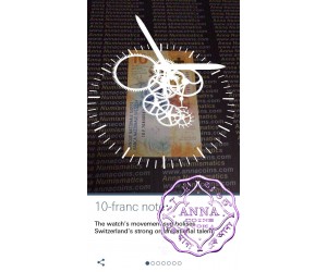 Switzerland 2017 10 Francs UNC , "Times" 3D AR interactive Banknote