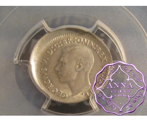 Australia 1952 Threepence PCGS MS62 Error