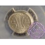 Australia 1952 Threepence PCGS MS62 Error