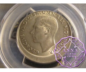 Australia 1947 Florin PCGS MS63 Error