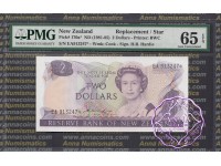 New Zealand 1981 H.R.Hardie $2 P170a EA* PMG 65 EPQ