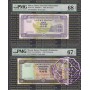 Macau 1999 MA50553 $20-$1000 Matching Serial Set PMG 5 notes