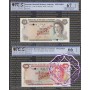 Bermuda 1978-84 $1-$100 Six Specimen Notes Set PCGS