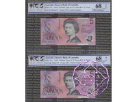 1996 Fraser & Macfarlane Black Matching Pair PCGS 68 OPQ 1996 Fraser & Macfarlane Black Matching Pair PCGS 68 OPQ