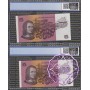 1991 $5 R213 Fraser/Cole Blcak & Red Opt PCGS 65-66 OPQ