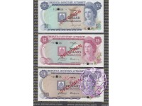 Bermuda 1978-84 $1-$100 Six Specimen Notes Set