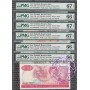 New Zealand $1-$100 Super Matching Set, Total 28 Notes PMG 63-67 EPQ