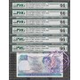 New Zealand $1-$100 Super Matching Set, Total 28 Notes PMG 63-67 EPQ