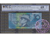 1993 $10 R316a Fraser/Evans PCGS 69 OPQ