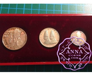 Vatican 3 Silver Medal Set