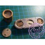 Vintage Los Angeles Metropolitan Transit MTA Token Roll And Holder Vintage Los Angeles Metropolitan Transit MTA Token Roll And Holder