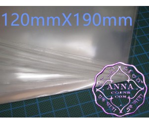 PCCB Professional Banknote Sleeves 120mmX190mm 50 Pcs