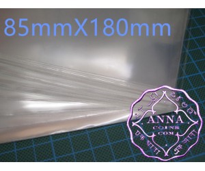 PCCB Professional Banknote Sleeves 85mmX180mm 50 Pcs