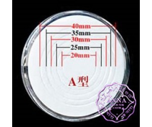 Type A Adjustable Inner Pad Coin Capsules 40mm 35mm 30mm 25mm 20mm