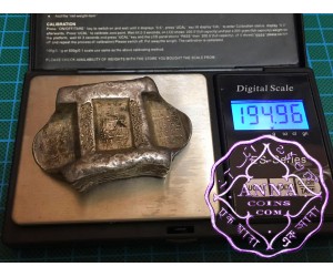 China Yunnan Three Stamp 5 Tael Packsaddle Sycee